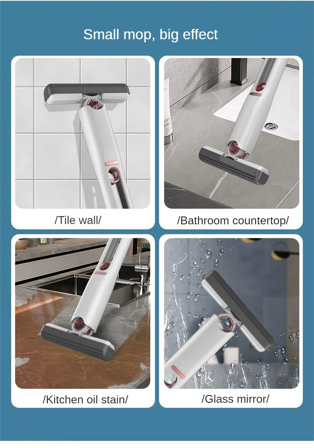 Mini Squeeze Mop – Smart Cleaning Tool